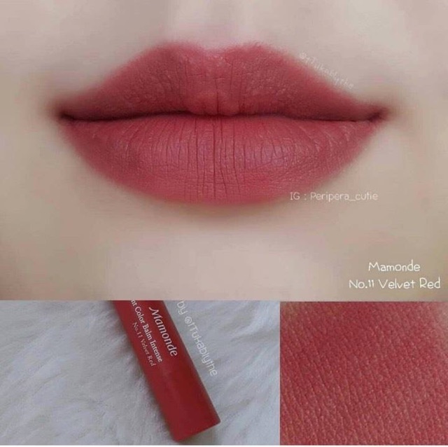 Son Mamonde Creamy Tint Color Balm Intense bản mới nhất 2018