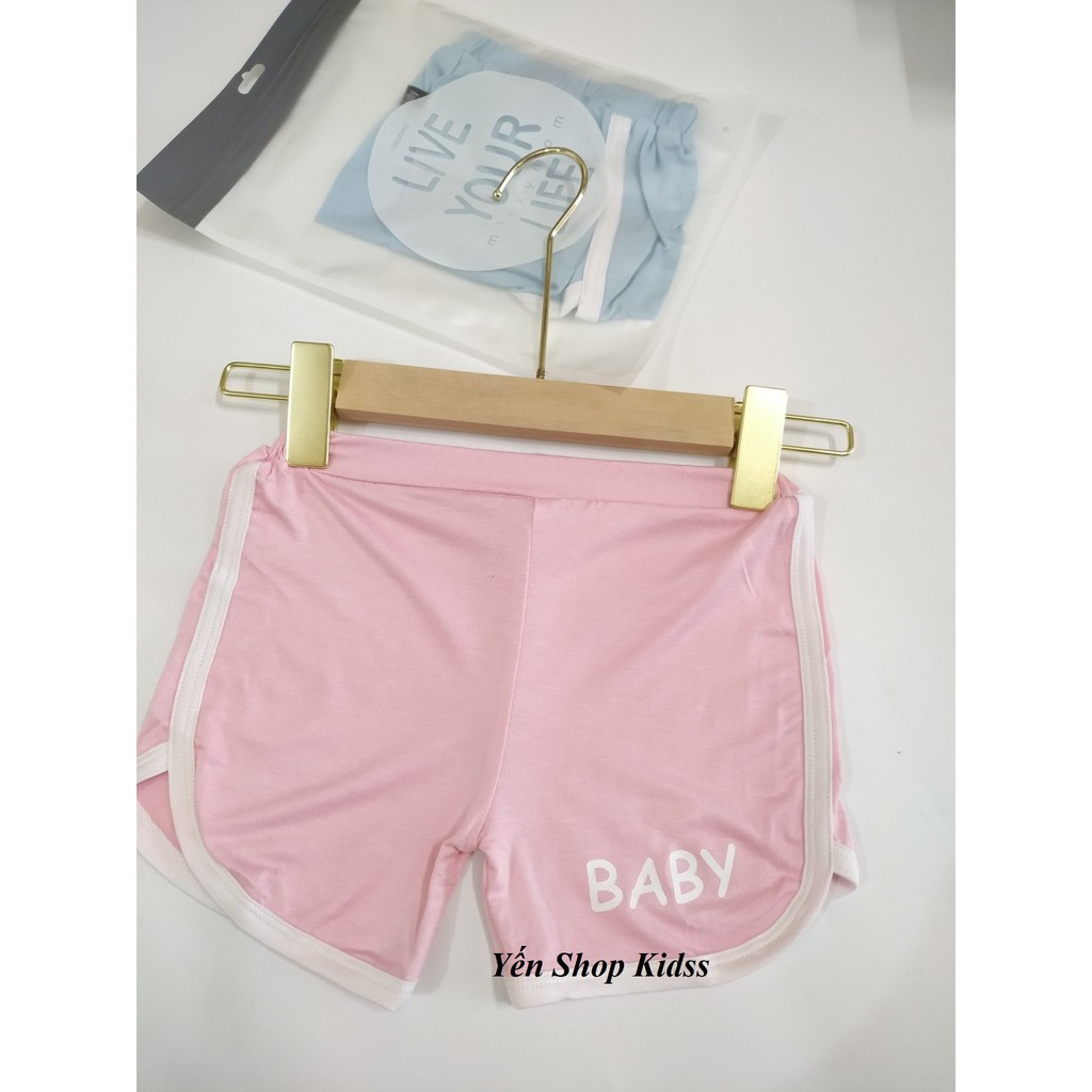 Sale !!! Quần Đùi Minky Mom Chất Thun Lạnh Cho Bé (6-18kg) (1178 )