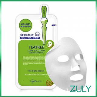 Mặt nạ tinh chất Tràm trà ngăn ngừa mụn Mediheal Teatree Care Solution Essential Mask 24ml