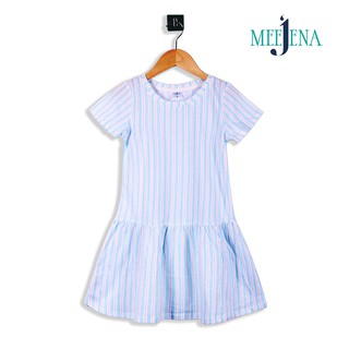 Đầm bé gái tay ngắn thun hoa 14-26 kg - MEEJENA - 1571