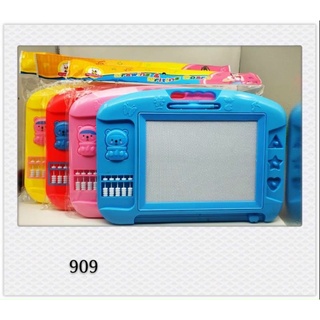 Bảng gạt nam châm nhựa , Bảng viết tự xóa thông minh cho bé 909