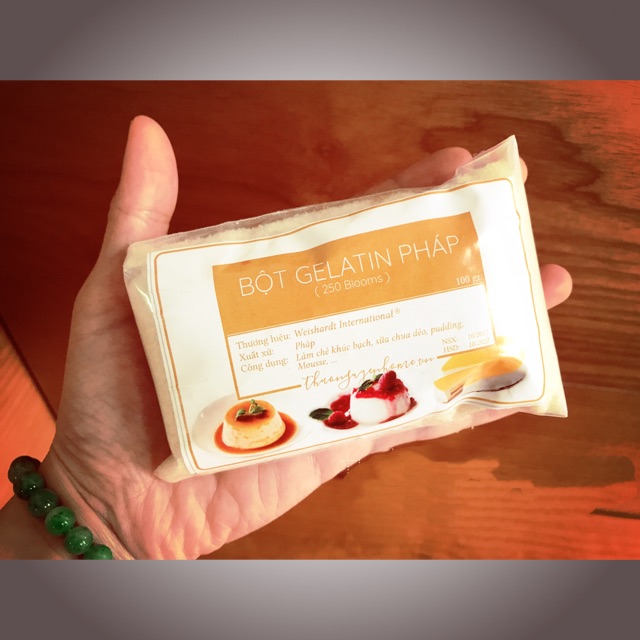 Bột galatine Đức 100g