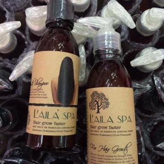 BỘ DẦU GỘI, DẦU XẢ THẢO MỘC KÍCH MỌC TÓC LAILA SPA