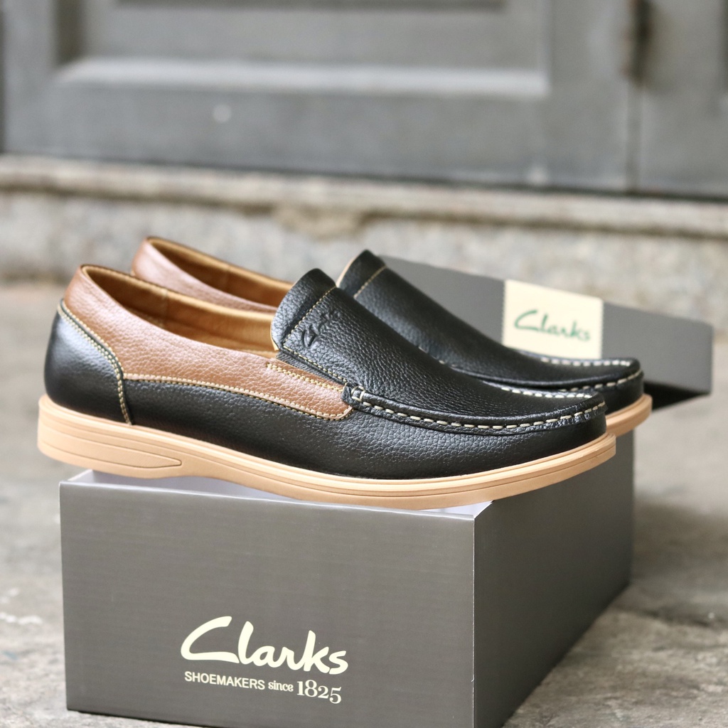Giày Clarks GCL-05 Nhập khẩu Thailand chính hãng . Da bò thật 100%, bảo hành chính hãng lên đến 24 tháng