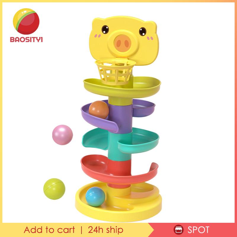 Đồ chơi bóng lăn theo phương pháp Montessori cho bé 2 3 4 tuổi