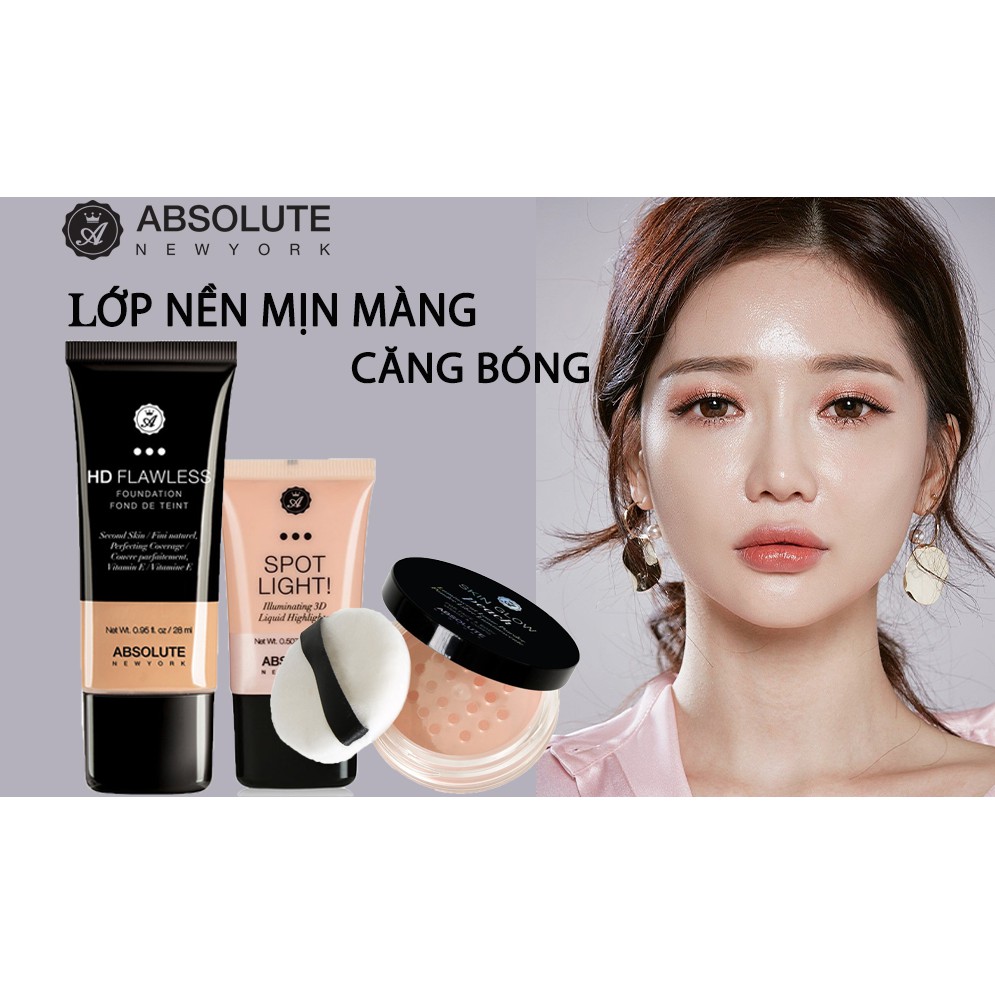 Phấn tạo sáng Absolute NewYork Skin Glow Powder MFSG