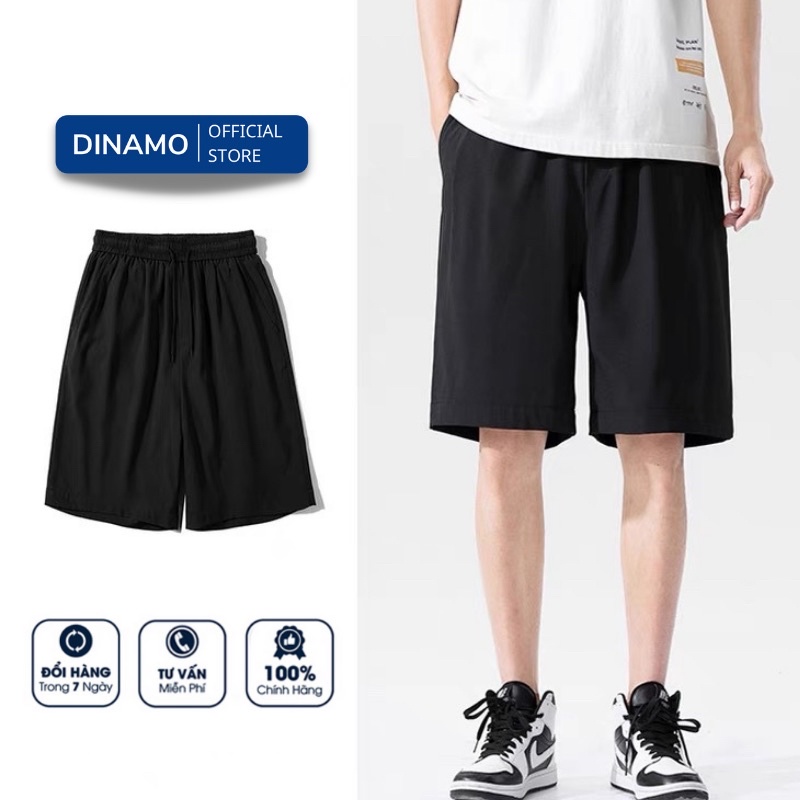 Quần đùi nam ống rộng, quần short nam nhiều màu vải gió thoáng mát