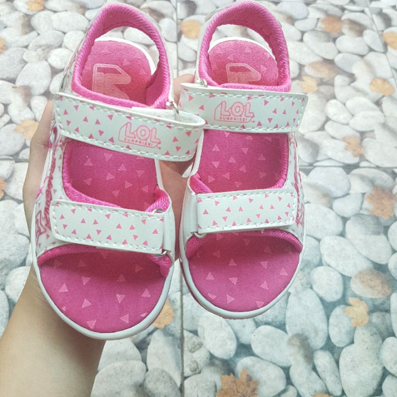 Tổng hơp Giày sandal bé gái size 25 siêu nhẹ [Có đèn]