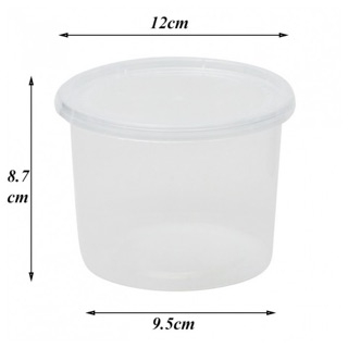Lốc 10 hộp đựng thực phẩm tròn nhựa Song Long chính hãng cỡ 350- 500 - 650ml