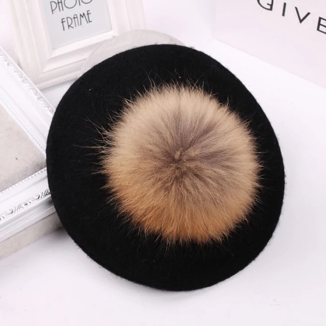 Mũ nồi dạ quả bông