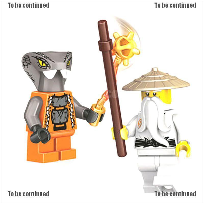 Set 24 Mô Hình Đồ Chơi Nhân Vật Hoạt Hình Ninjago