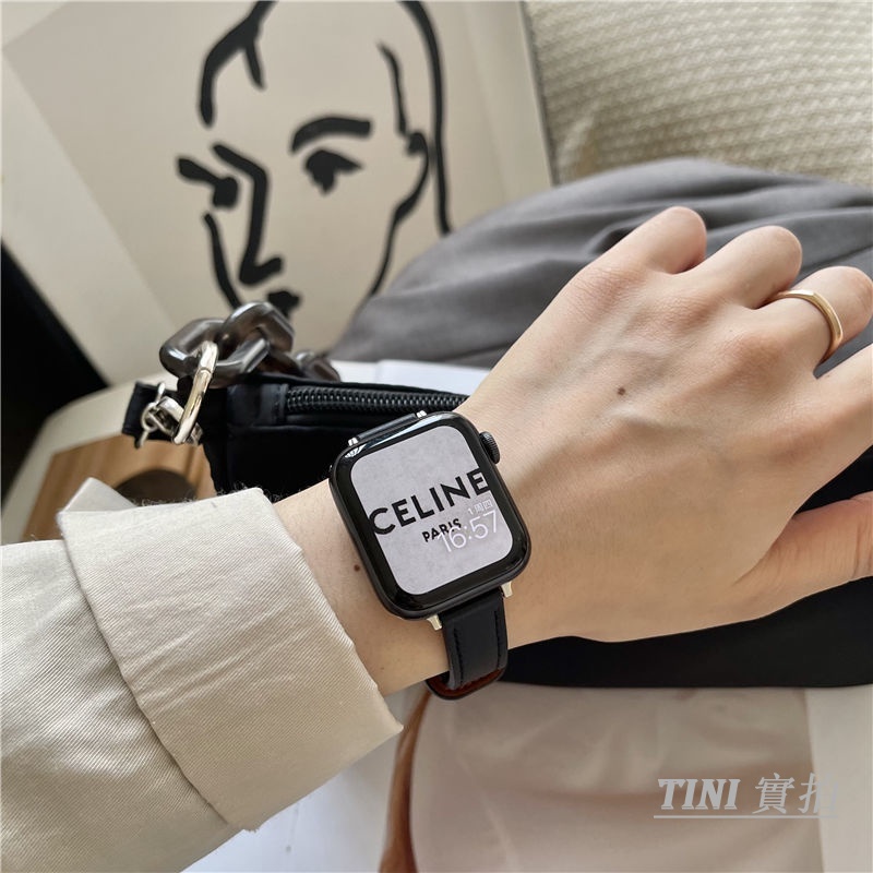 Dây đeo đồng hồ 45mm / 40mm / 42mm / 38mm /41mm / 44mm chất lượng cao thích hợp cho Apple Watch Series