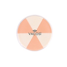 BST Bông phấn ướt Vacosi tròn, vuông, tam giác, oval | Mút trang điểm kem nền foundation