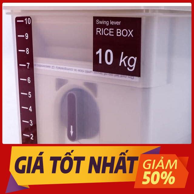 Thùng đựng gạo thông minh Tashuan TS3626B 10kg - Thùng đựng gạo thông minh cao cấp - Vật dụng nhà bếp tiện lợi