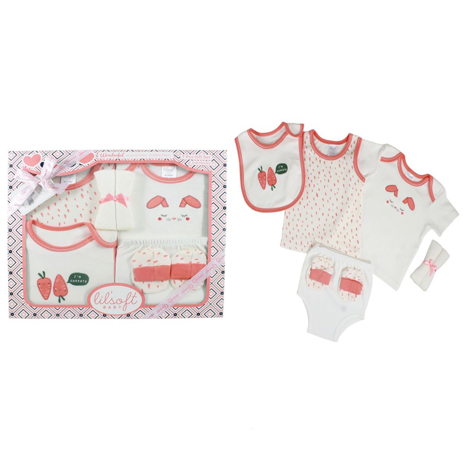 Set quà tặng sơ sinh cao cấp 7 chi tiết - Lovekids