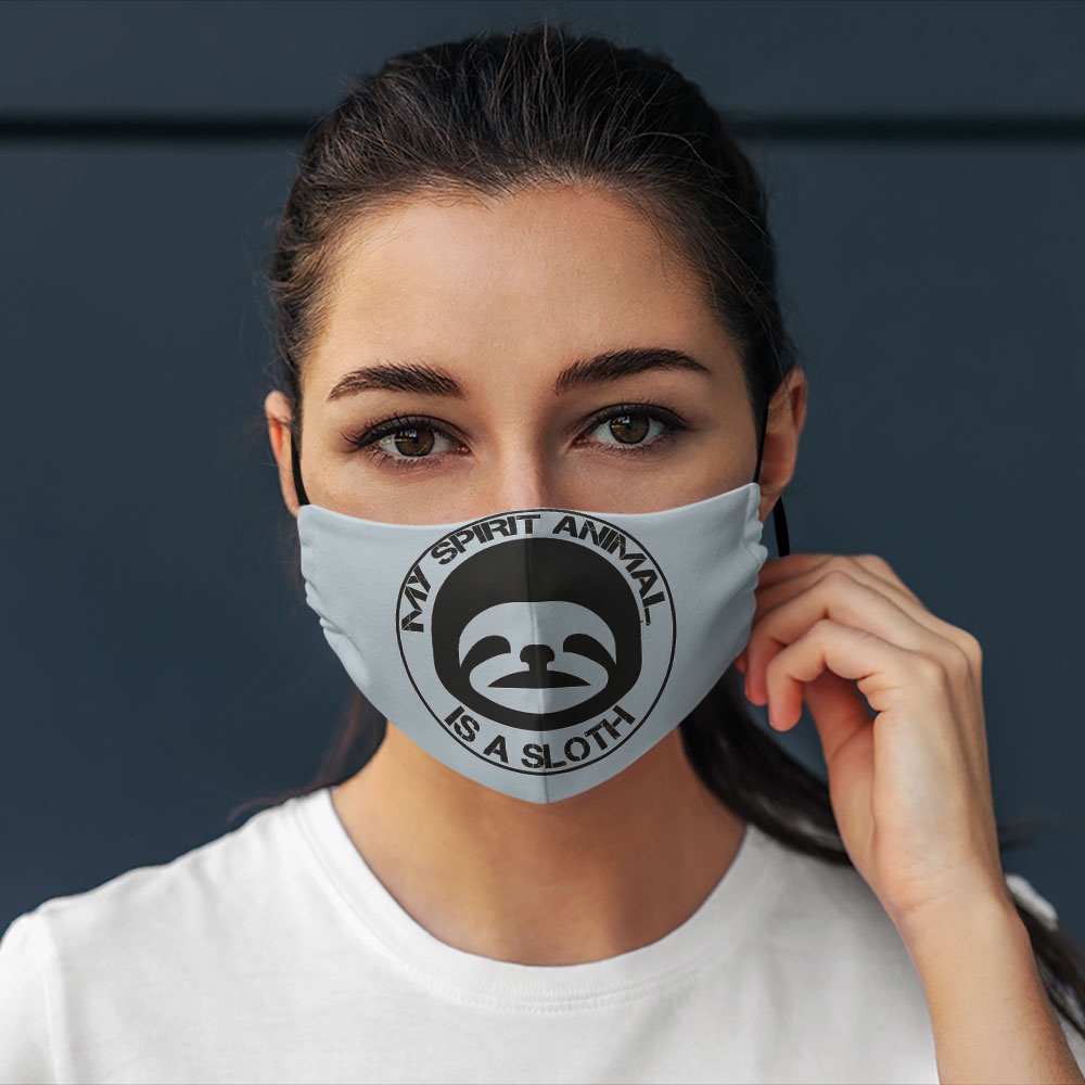khẩu trang kháng khuẩn QUOTES_1293 CARTWELL vải cotton 100%, kháng khuẩn, có thể giặt và tái sử dụng dành cho nam nữ