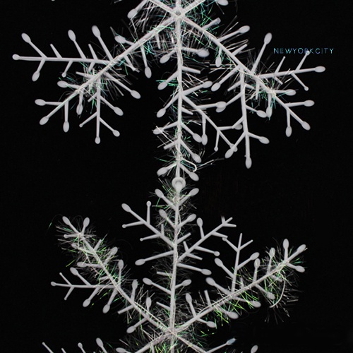 Bộ 30 Bông Tuyết Trắng Nhân Tạo Trang Trí Giáng Sinh