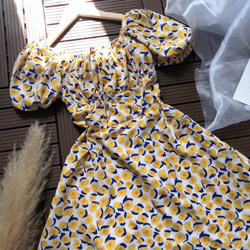 [HÀNG THIẾT KẾ CAO CẤP LOẠI 1, kèm ảnh thật ]VÁY HOA TIỂU THƯ BÁNH BÈO | BigBuy360 - bigbuy360.vn