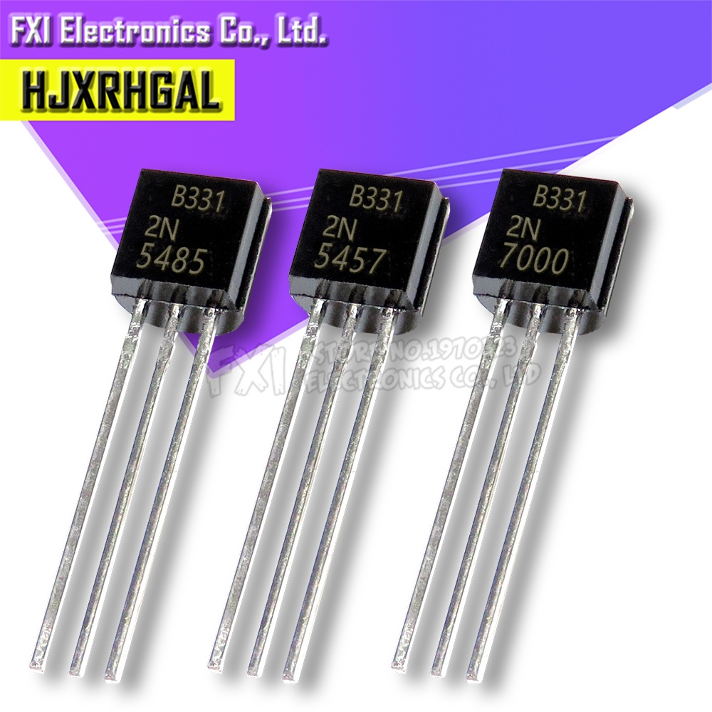 5 CÁI 2N5457 2N5460 2N5485 2N7000 TO92 TO-92 Transistor