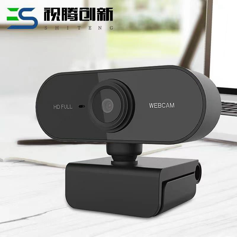 Webcam kẹp có mic FullHD 1080p sắc nét - Hỗ trợ học online, họp trực tuyến, video call...