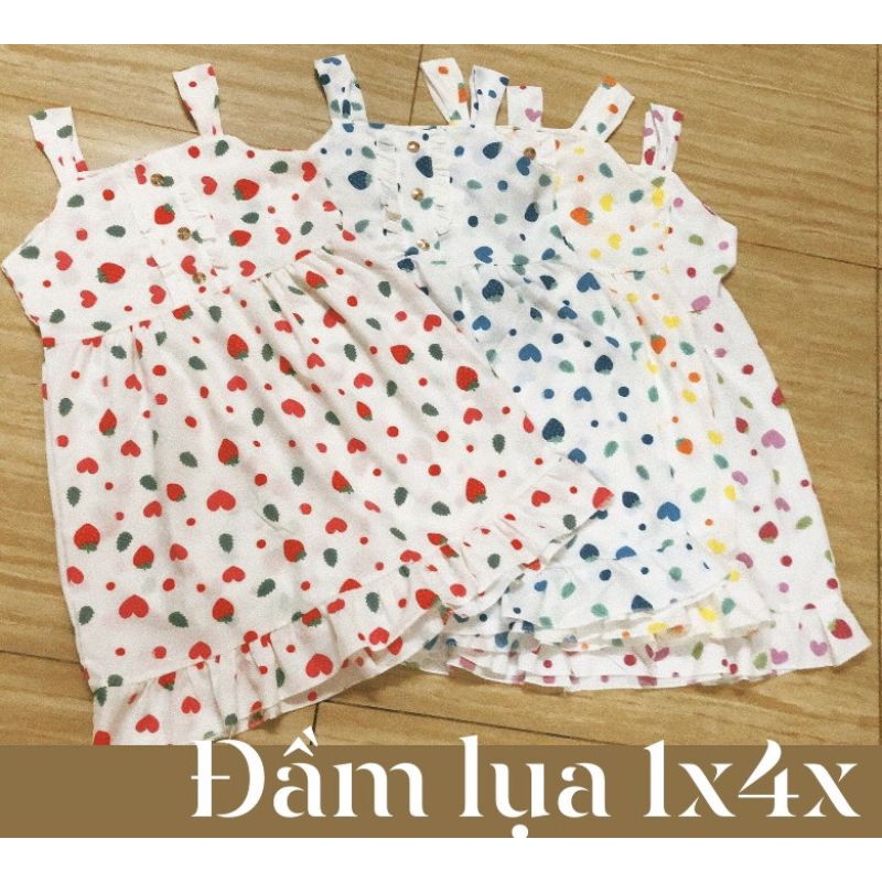 Đầm lụa nhiều mẫu tự chọn