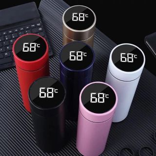 Bình giữ nhiệt có thiết kế thông minh lõi inox 500ml bình thông minh hiển thị nhiệt độ nhiệt