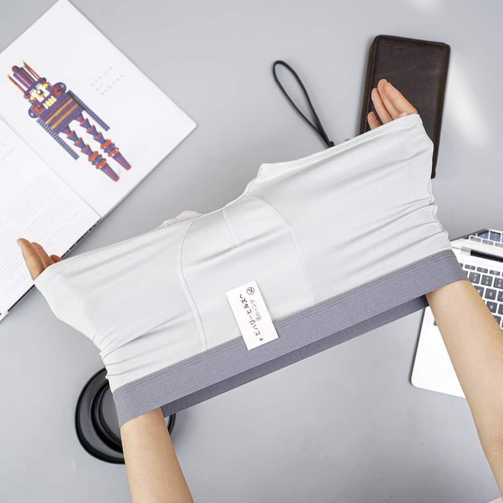 Quần sịp nam cotton sợi thun lạnh cao cấp cạp mảnh chống nhăn co giãn 4 chiều thoáng khí thấm hút tốt - Tomhoway