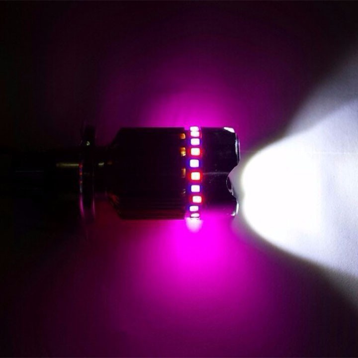 ĐÈN PHA LED XE MÁY H4 7 MÀU 🛵🏍 ĐÈN PHA LED XE MÁY SIÊU SÁNG, PHÙ HỢP VỚI NHIỀU LOẠI XE - DH47M