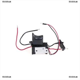 <Hot~new>DC 7.2-24V Electric Drill Dustproof Speed Control Push Button Trigger Switch