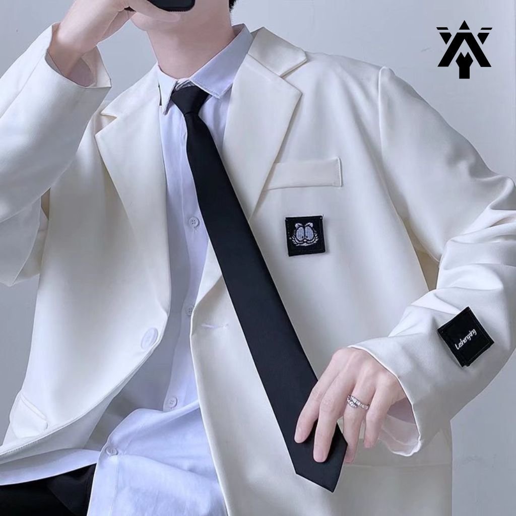Áo Khoác Nam Kiểu Blazer Anyoung Áo Blazer Nam Nữ Form Rông Dáng Unisex Trẻ Trung Năng Động Mà Cá Tính Siêu Hot Ad09