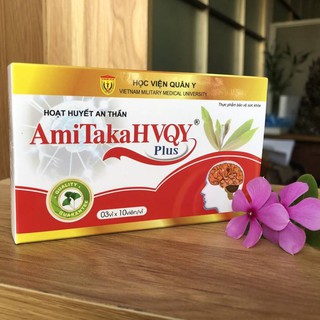 Hoạt Huyết An Thần Amitaka Plus Hvqy Hộp 30 viên