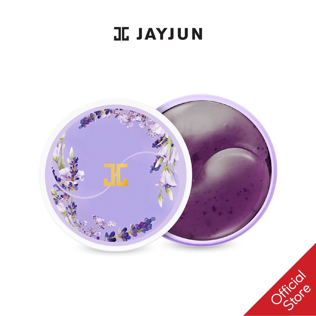 Mặt Nạ Mắt Chiết Xuất Lavender Chống Thâm Jayjun Lavender Tea Eye Gel Patch 60 miếng 350g