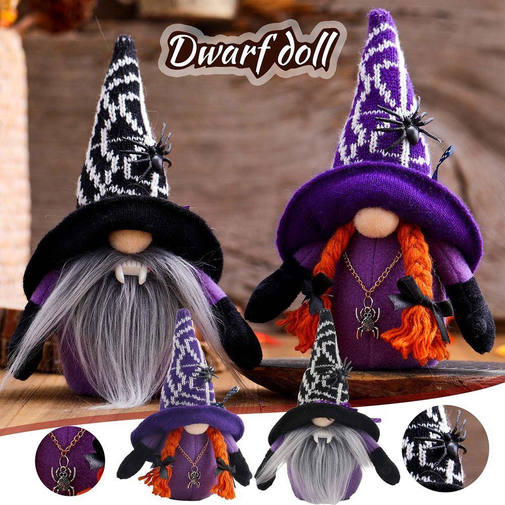 YIYU Đồ trang trí Nhân Vật Tyrler1 Gnome Bằng Vải Dệt Kim Sáng Tạo Trang Trí Nhà Cửa / Halloween