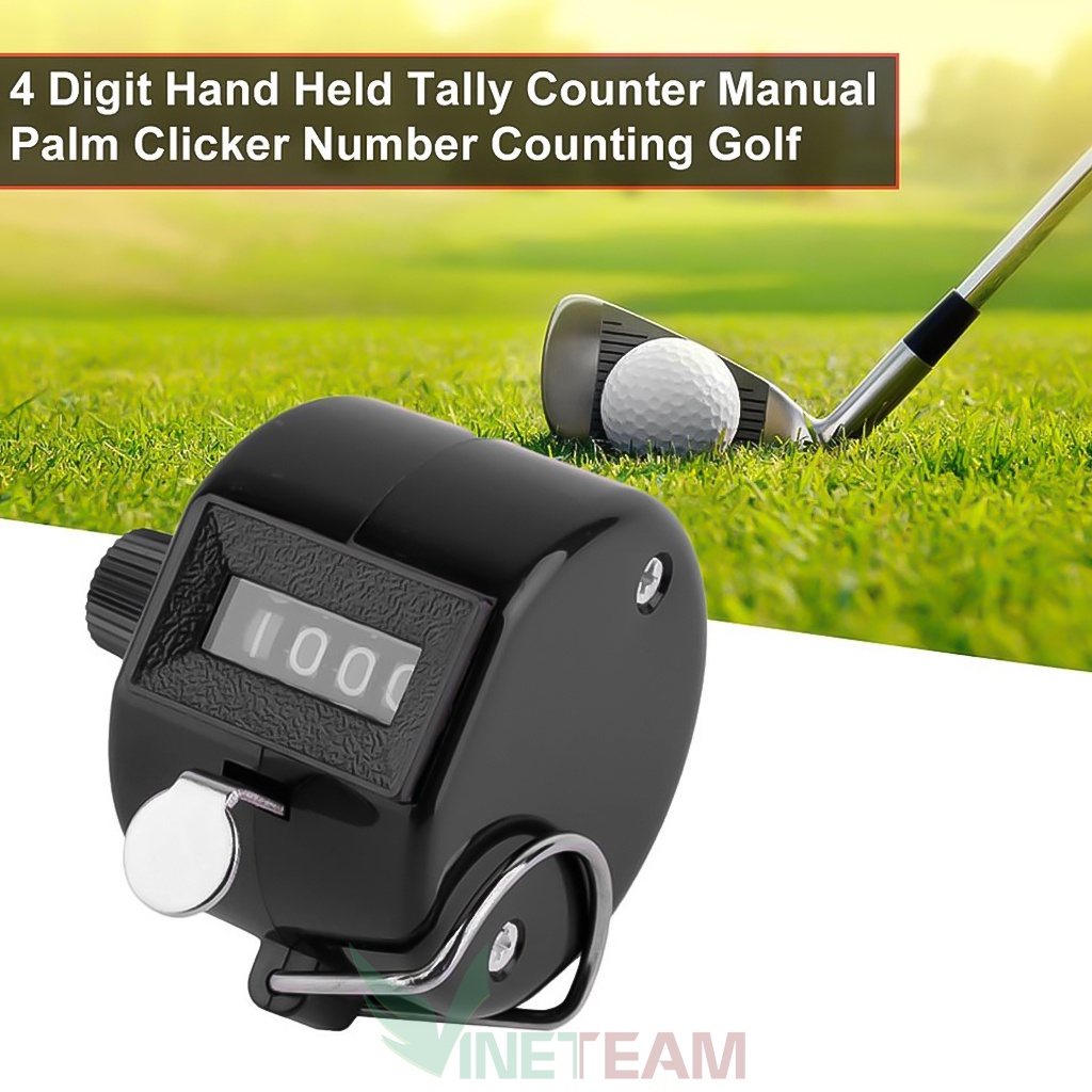 Máy đếm cầm tay 4 số Tally ( đếm lượt , đếm kiện ) hiển thị kỹ thuật số thiết kế cầm tay nhỏ gọn tiện dụng -dc4700