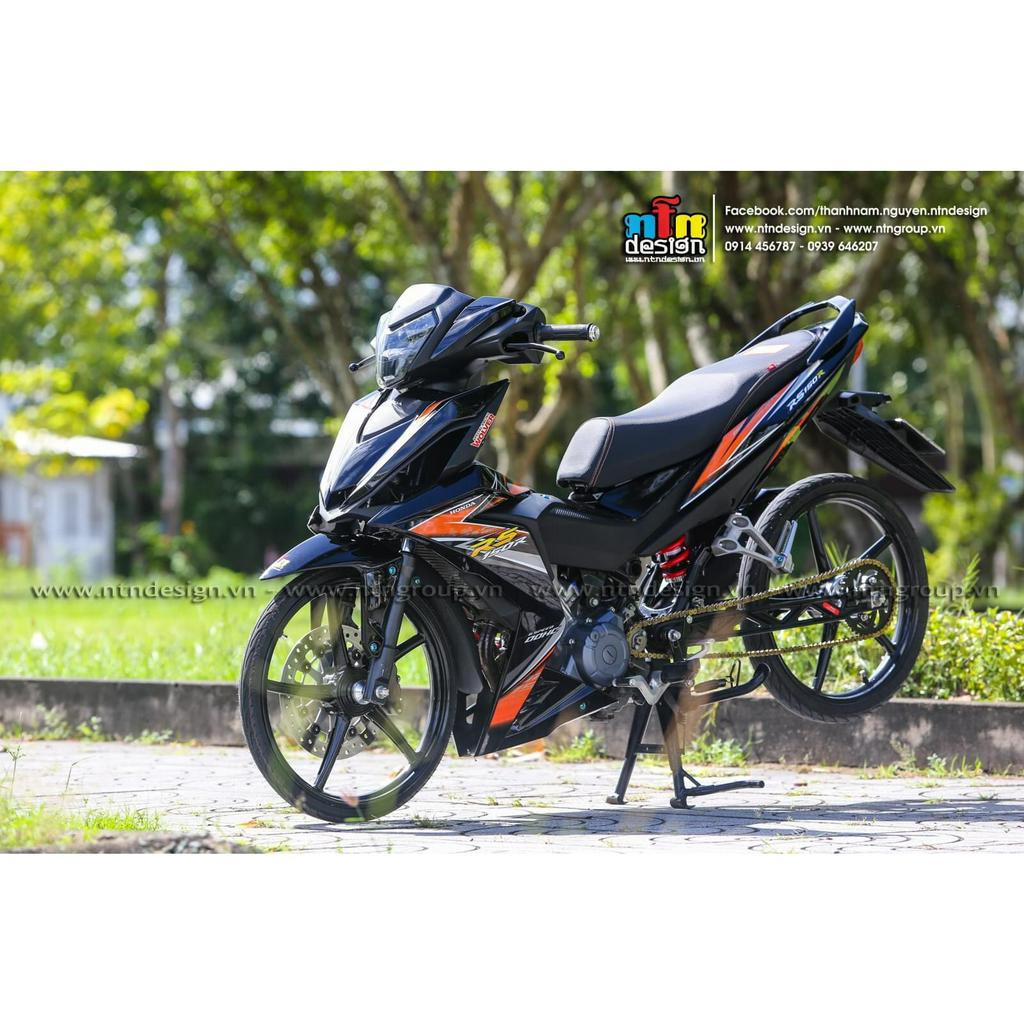 Tem rời Winner rs150 cam đen ( HÓt ) 2023 , tem 3 lớp không bay màu