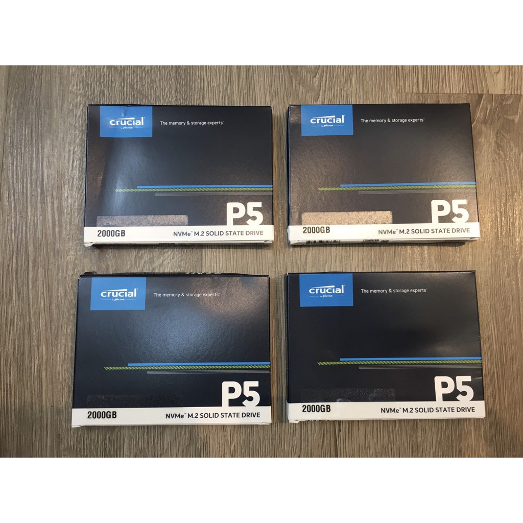 Ổ cứng SSD Crucial M2 PCIe NVMe P5 1TB/ 2TB Gen3 x4- Bảo hành 5 năm | BigBuy360 - bigbuy360.vn