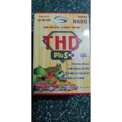 Phân bón sinh học THD plus_ THD Cây ăn trái