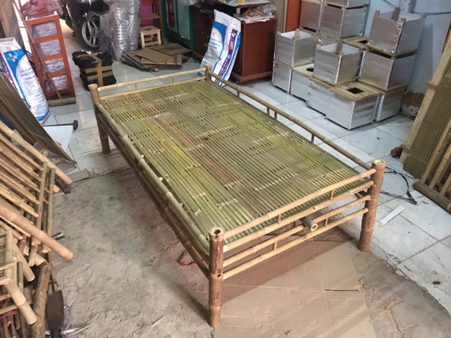 Bộ ghế Tre Xông  bọc cách nhiệt + kèm xô + kèm đệm ghế dày 5ly