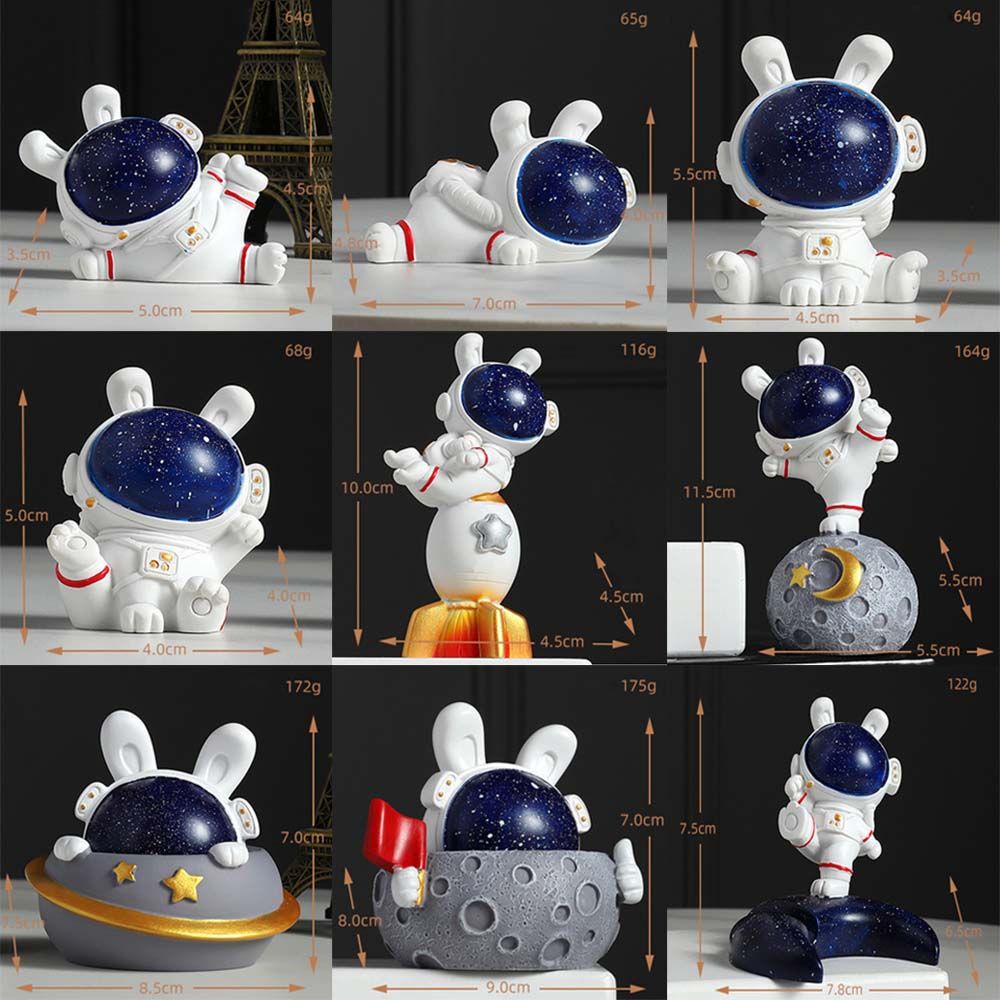 Mô hình phi hành gia bằng nhựa resin trang trí nội thất xe hơi