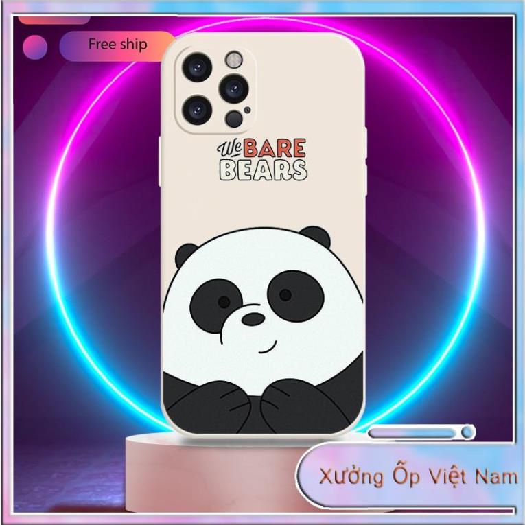 Ốp điện thoại 5s/6/6plus/6s/6splus/7/7plus/8/8plus/x/xr/xs/11/12/pro/max/plus/promax We Bear  XưởngD34