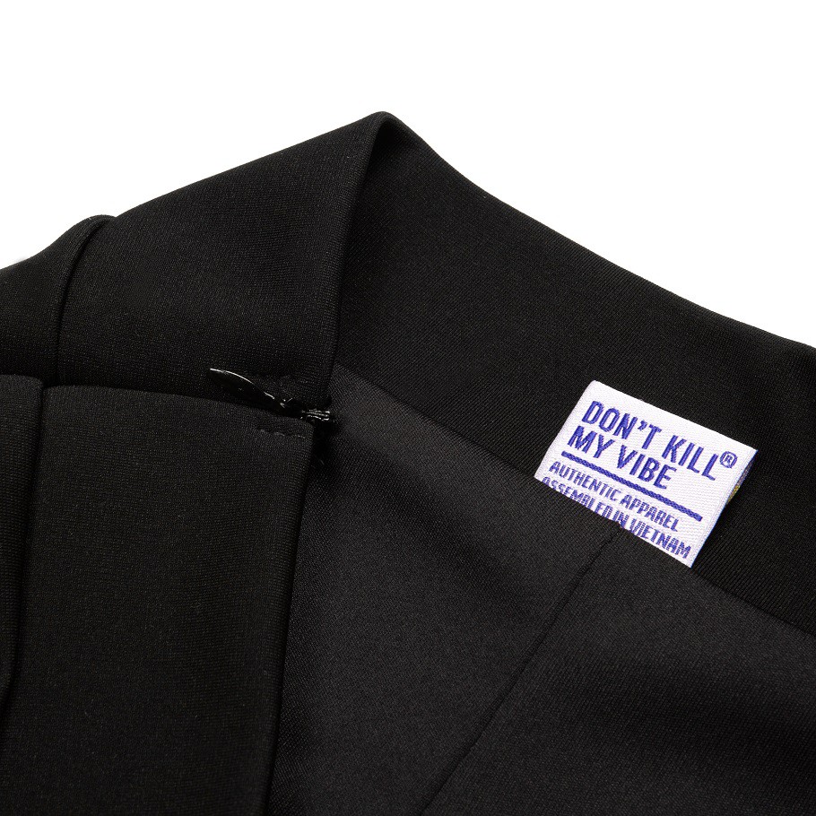 Chân váy ngắn ôm thể thao màu đen Don't Kill My Vibe | Skirt Mini Oddele | BigBuy360 - bigbuy360.vn