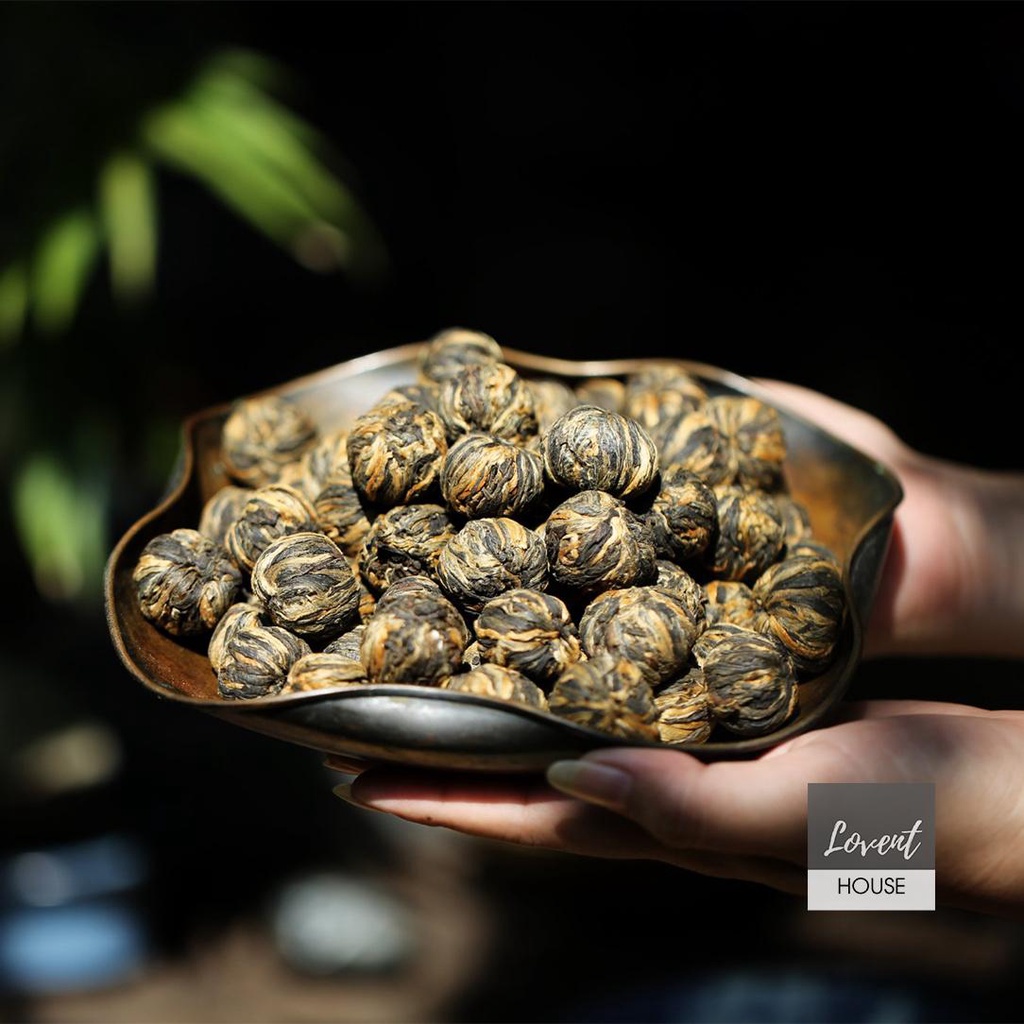 Hồng Trà Kim Nha Điền Hồng Đại Long Châu - Phượng Khánh, Vân Nam, thơm ngọt nùng hương mùi hoa quả chín