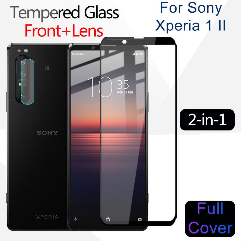 Kính Cường Lực 2 Trong 1 Cho Sony Xperia 1 10 Ii / Xperia 1ii 10ii