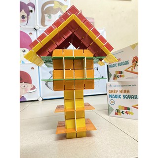 [ Đồ chơi thông minh - Phát triển trí tuệ cho bé ]  XẾP HÌNH MAGIC SQUARE