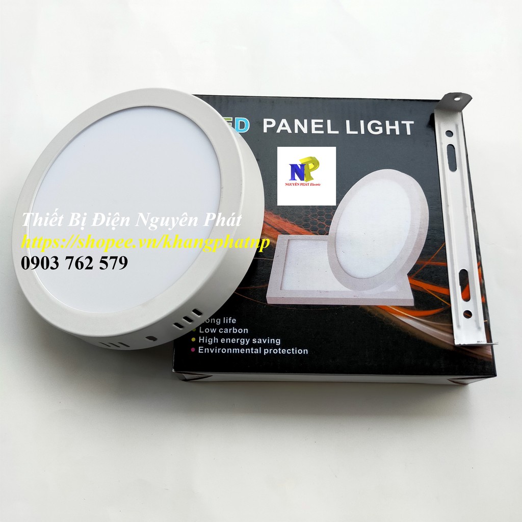 Đèn LED Ốp Trần 6w Tròn Siêu Sáng - Tiết Kiệm Điện Năng [ Đèn LED Ốp Nổi ]