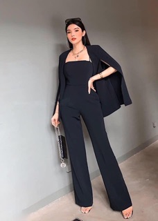 set jum + khoác vest