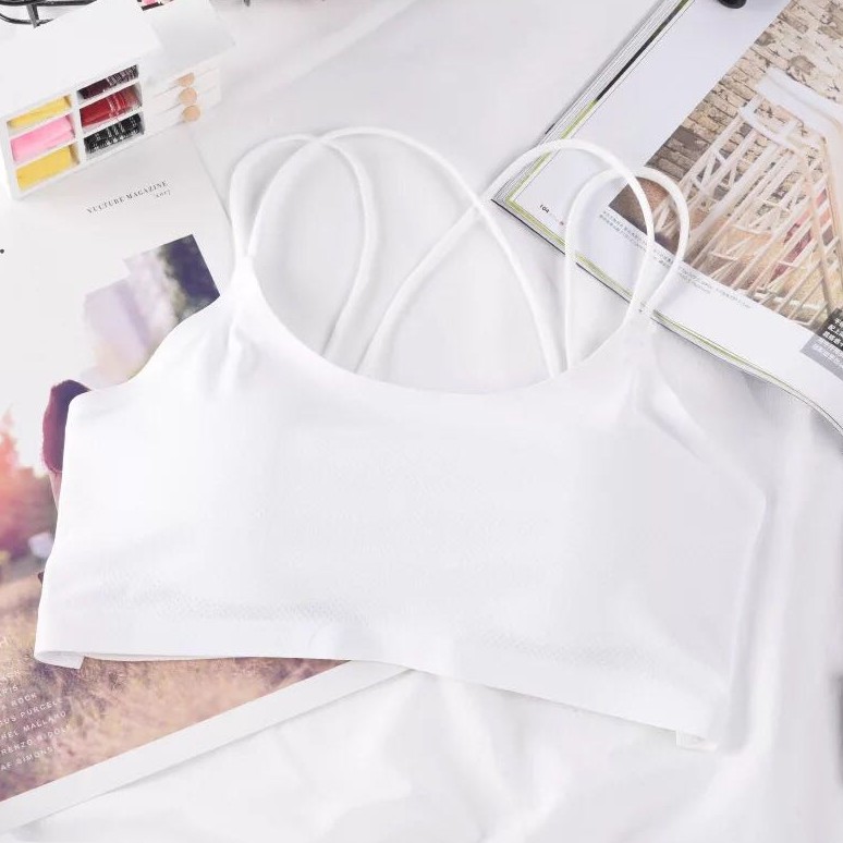 Áo Ngực Dây Chéo Lưng Có Đệm Ngực Thời Trang Dành Cho Nữ | BigBuy360 - bigbuy360.vn