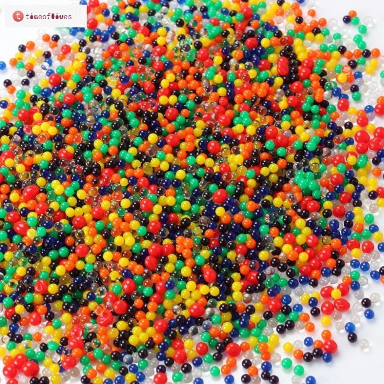 Bộ 300 hạt nở dưới nước nhiều màu sắc dùng trang trí