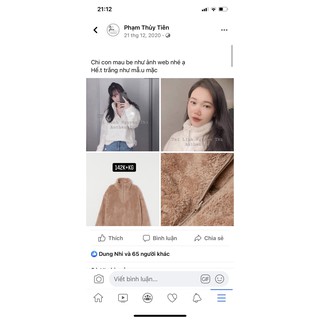 Áo lông cừu hm