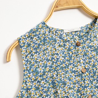 Áo Hoa Sát Nách Babydoll [Madelen]